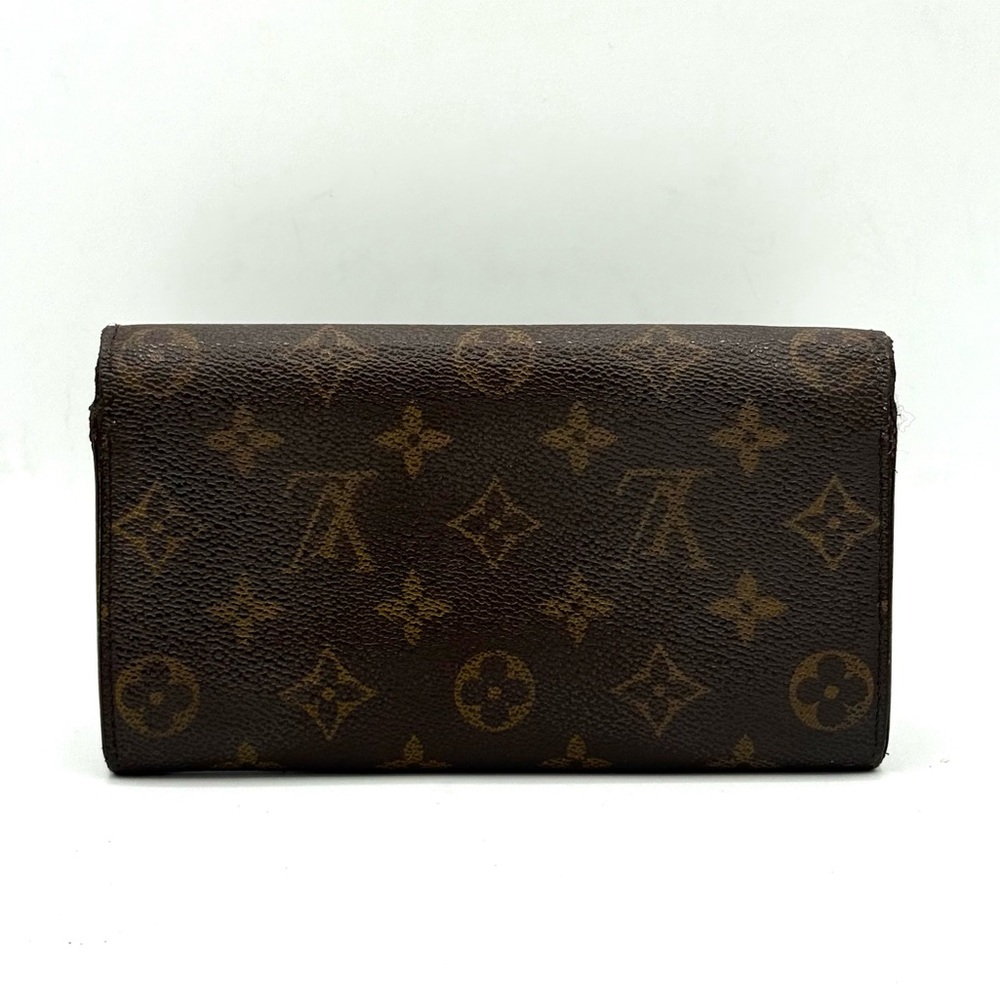 Louis Vuitton Monogram Sarah Wallet *Loose Snap, Doesn’t Hold* ✔️Authentic! 2009 - Picture 2 of 15